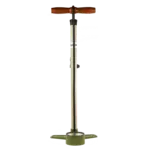 Silca Silca Terra Floor Pump - Aluminum Barrel, 2-Stage Gauge, 120psi, Gray