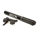Silca Silca Gravelero Mini Pump - 80psi, Aluminum, Presta/Schrader, With Bracket, Retractable hose
