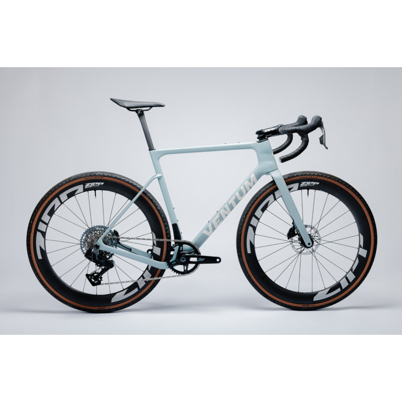 Ventum Ventum GS1 Gravel Bike W/Rival AXS and Zipp Wheels - Bluestone - SM - DEMO
