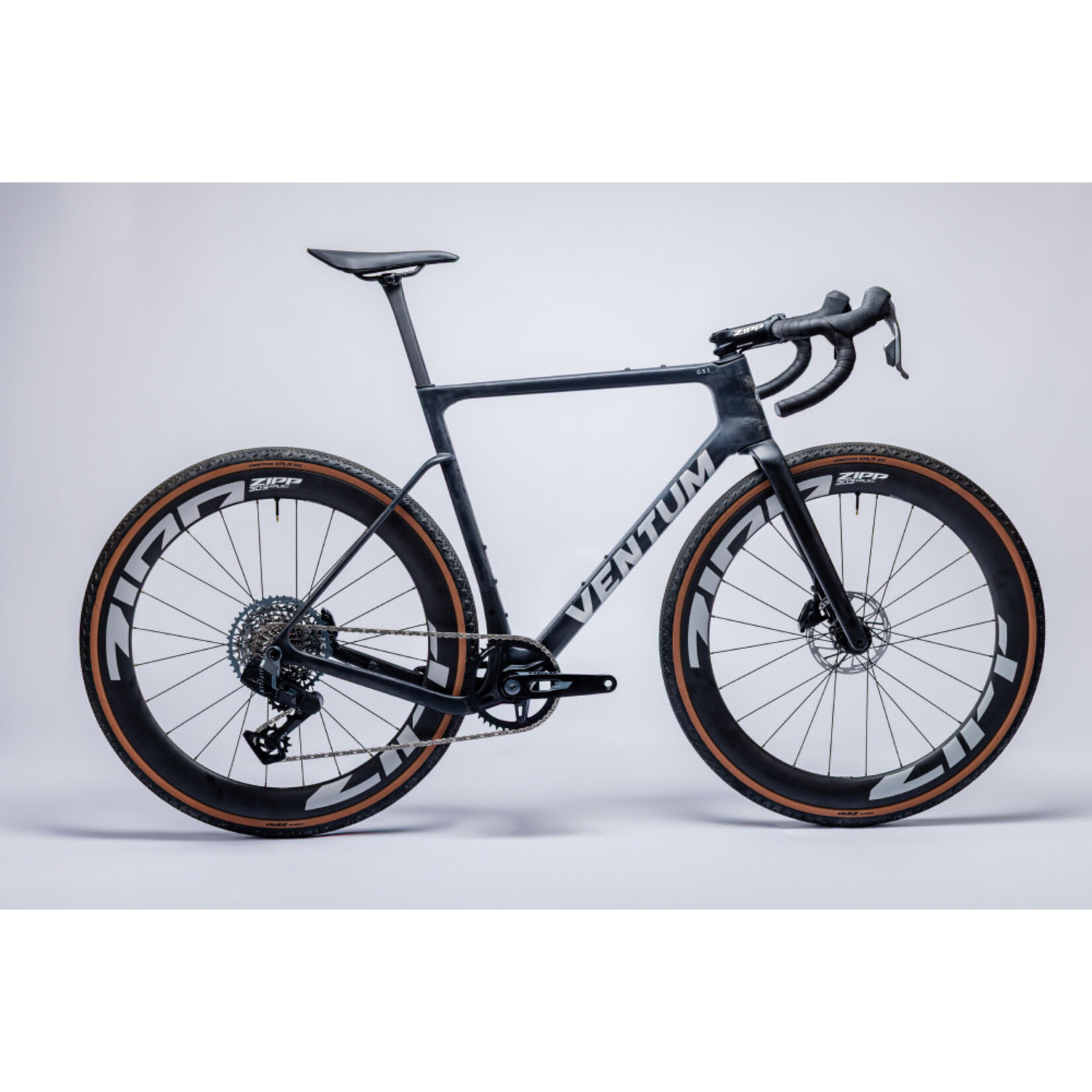 Ventum Ventum GS1 Gravel Bike W/Rival AXS and Zipp Wheels - Graphite - LG - DEMO
