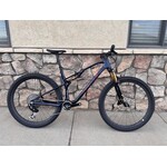 Allied Cycle Works DEMO Allied BC40, XX T-Type w/SL Power Meter, Rockshox SID Flight Attendant Suspension, AXS Dropper - Midnight Blue w/ Solid Red Logo - LG