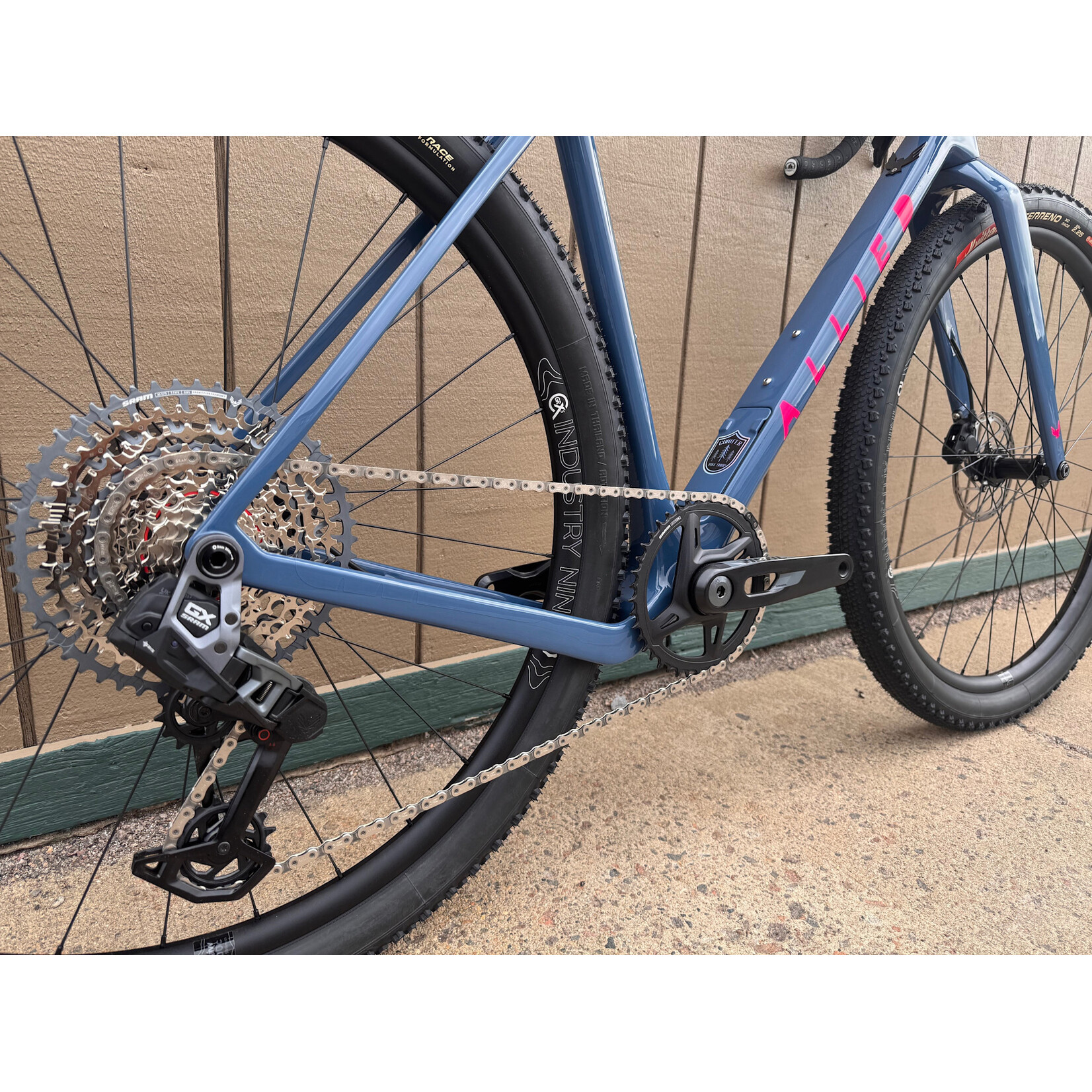 Allied Cycle Works DEMO Allied Able - SRAM Rival AXS Mullet, Industry Nine GRCX w/ 29x2.25 - Cavalry Blue/Pink - 54cm