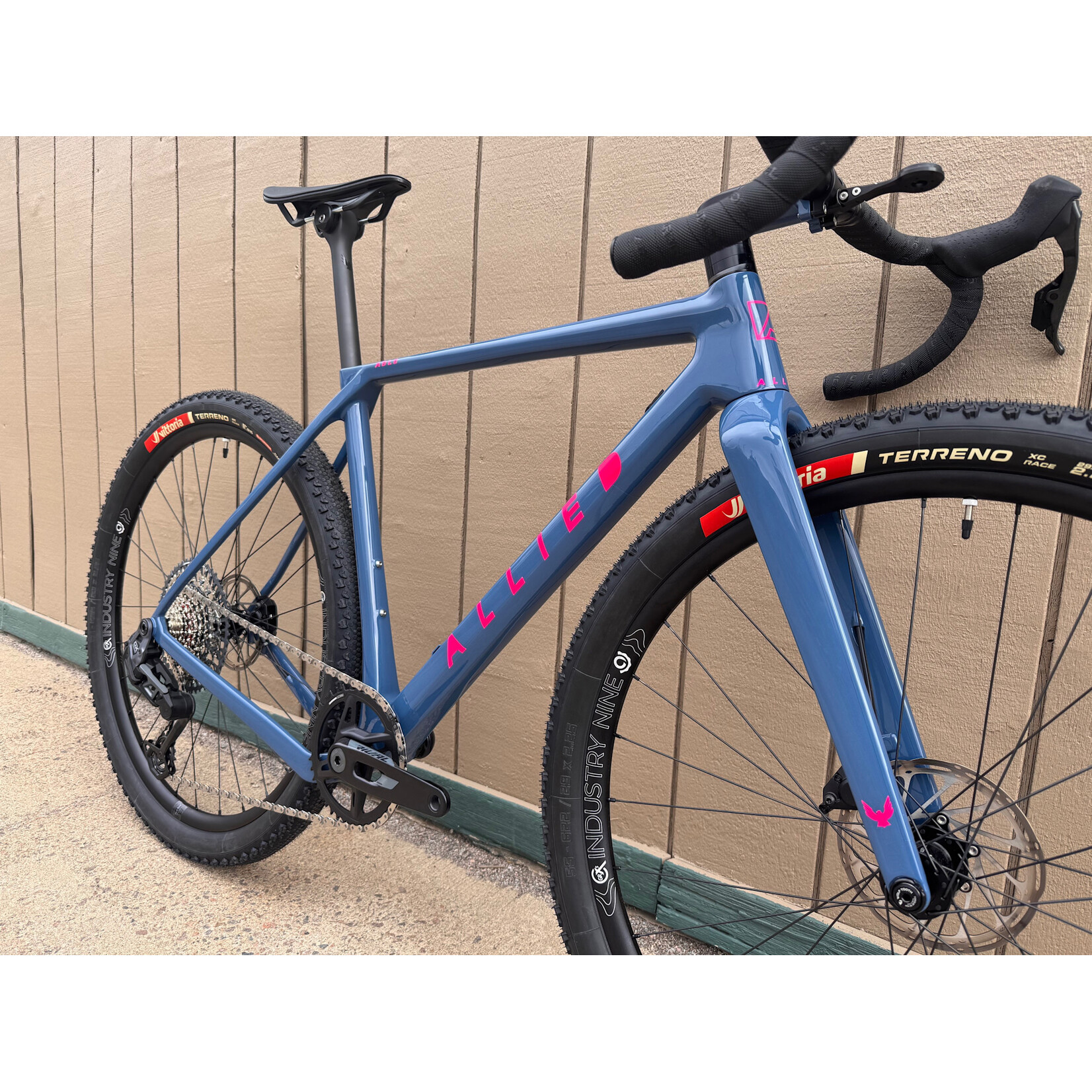 Allied Cycle Works DEMO Allied Able - SRAM Rival AXS Mullet, Industry Nine GRCX w/ 29x2.25 - Cavalry Blue/Pink - 54cm
