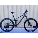 Allied Cycle Works DEMO Allied Fitz, XT Di2 Wireless, ENVE M6 Carbon Wheels, Fox Factory 36 SL - Gloss Carbon w/Electric Blue Logo - LG