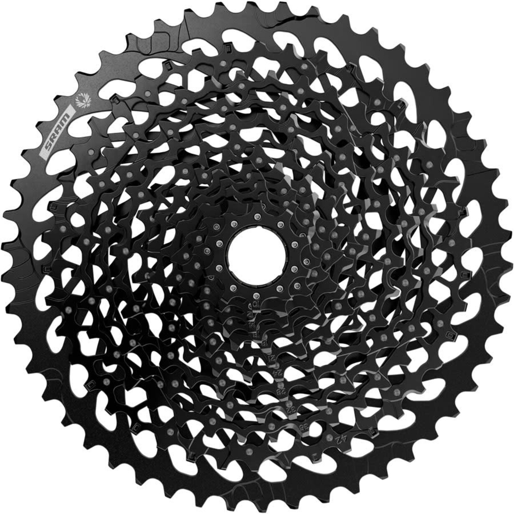 SRAM SRAM XG-1275 Eagle Cassette - 12-Speed, 10-50t, For XD Driver, Black, C1