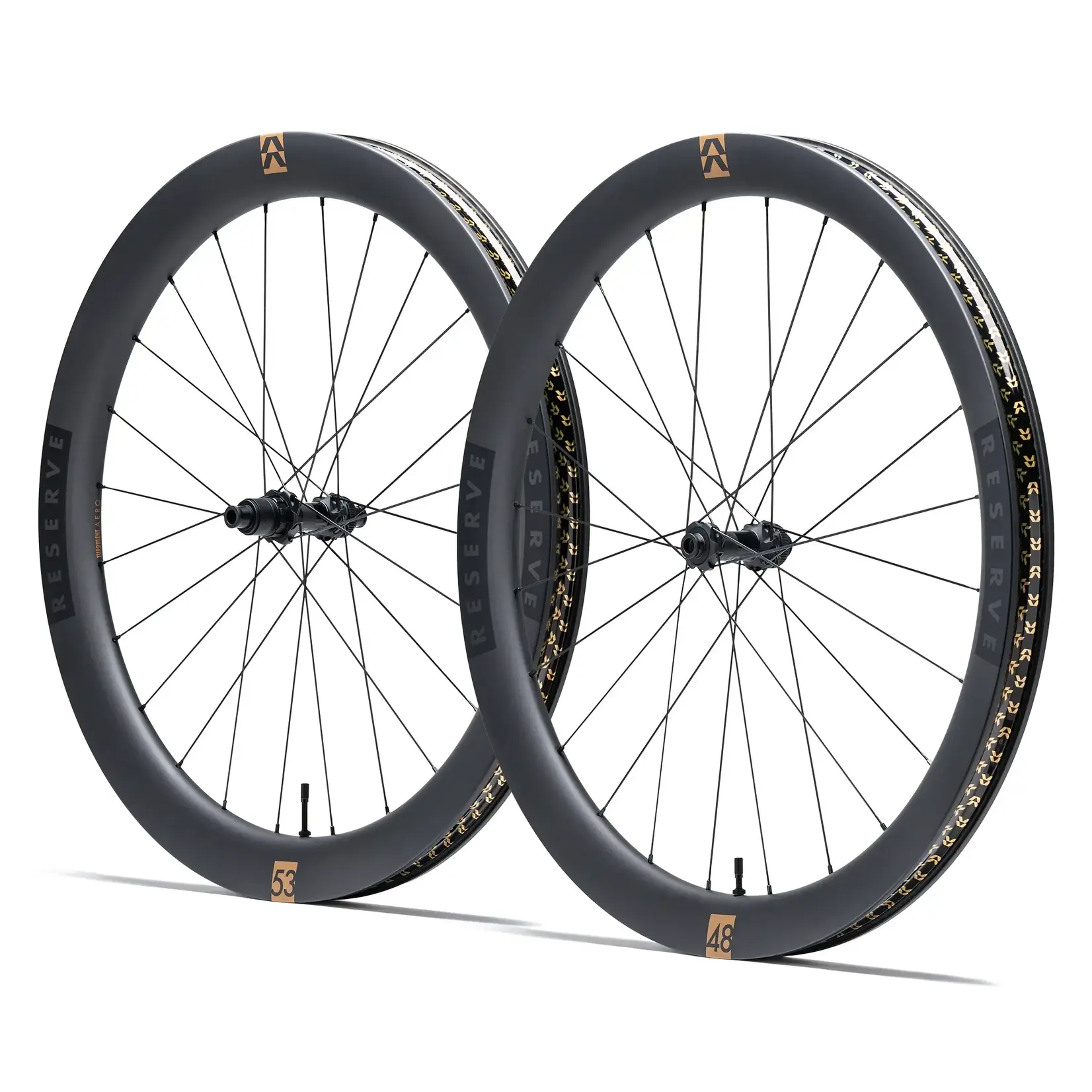 Reserve Wheels Reserve Wheels 48/53 GR Wheelset - 700, 12 x 100/12 x 142, Center-Lock, HG 11R, Carbon, DT 350 SP