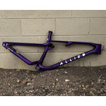 Allied Cycle Works Allied BC40 Frame Only (no shock) Gloss Purple Velvet w/Solid White Logo - LG