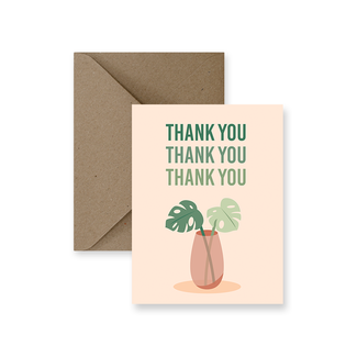 ImPaper Thank You Plant Greeting Card
