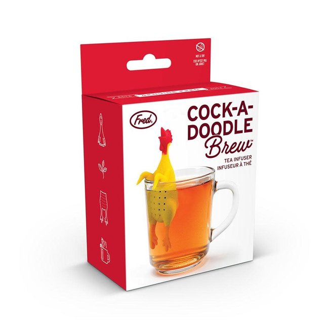 Fred & Friends Fred Cock- A- Doodle Brew - TEA INFUSER