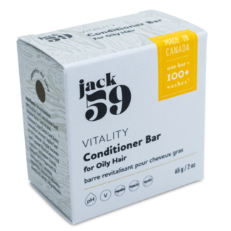 Jack 59 Vitality Conditioner Bar (Oily Hair 100 + Washes)