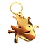Gold Heart Keychain