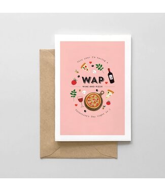 Spaghetti & Meatballs WAP Valentine's Day Card