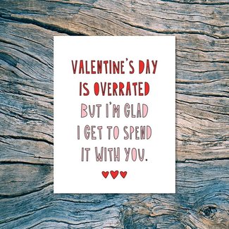 Near Modern Disaster Valentine's Day is overrated