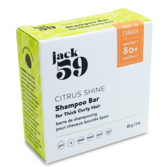 Jack 59 Citrus Shine Shampoo Bar (Thick Curly Hair)