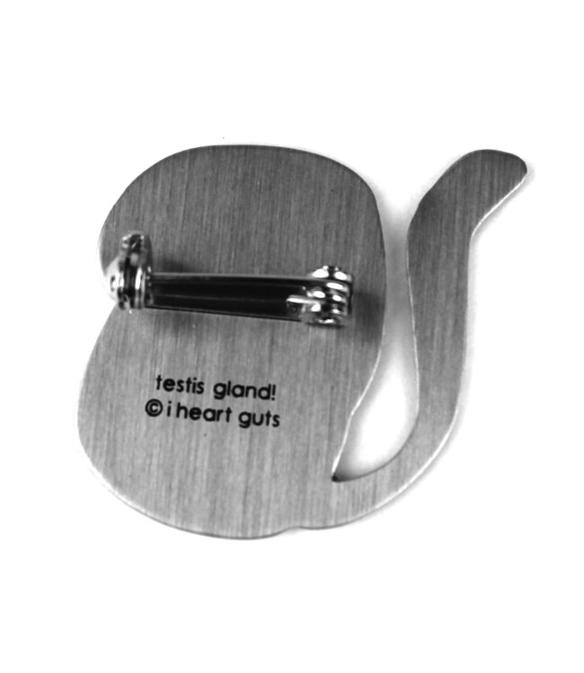 Testicle  Lapel Pin - Having A Ball