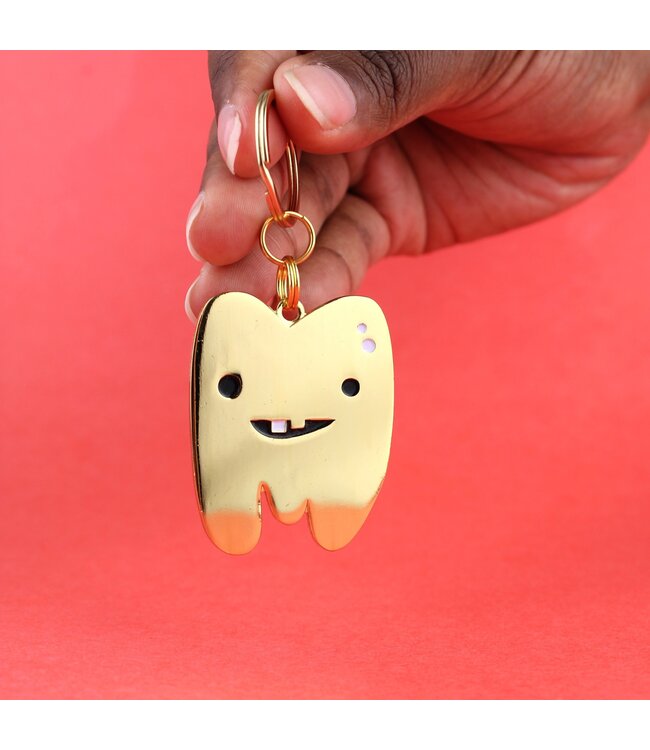 Gold Tooth Keychain