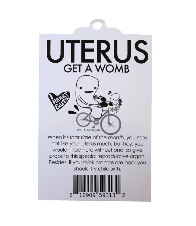 Uterus Keychain - Womb Service