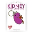 Kidney Keychain - When Urine Love