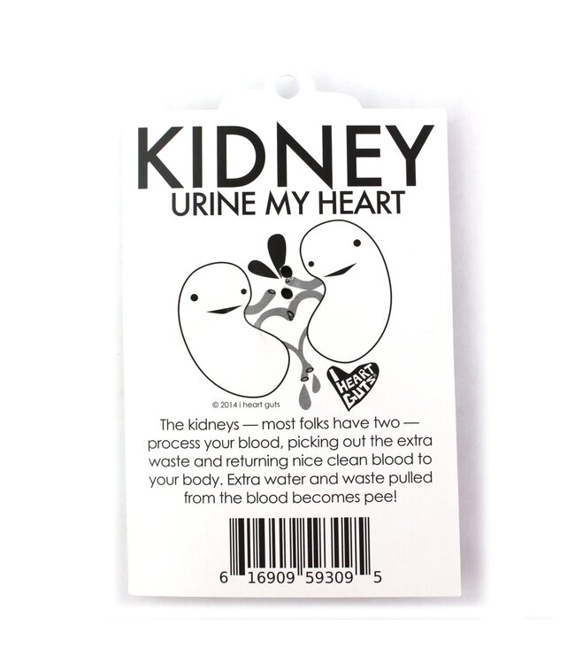 Kidney Keychain - When Urine Love