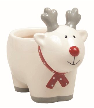 Action Imports REINDEER NOVELTY DOLOMITE CONTAINER (3" OPENING)