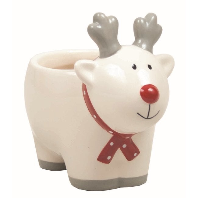 REINDEER NOVELTY DOLOMITE CONTAINER (3" OPENING)