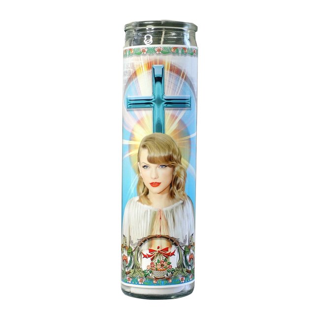 Calm Down Caren Taylor Swift Celebrity Prayer Candle