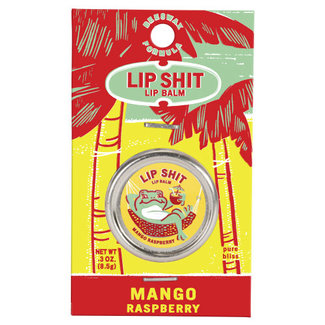 Blue Q Lip Shit- Mango Raspberry Lip balm