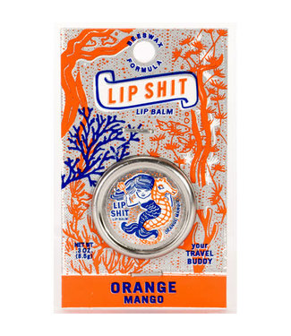 Blue Q Lip Shit- Orange Mango Lip balm