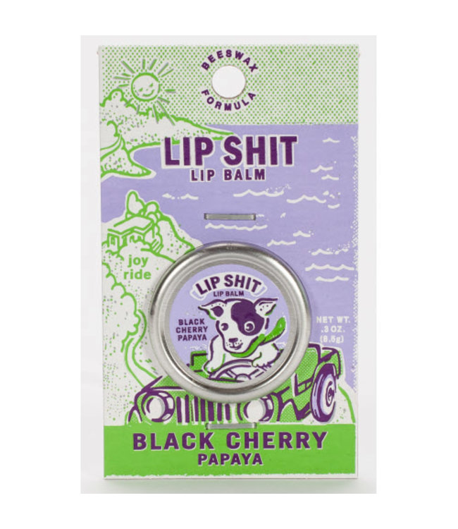 Lip Shit- Black Cherry Papaya Lip balm