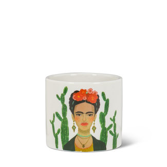 Abbott Small Lady and Cactus Planter 2.5"