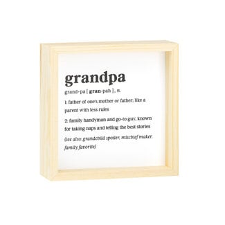 About Face Designs Grandpa Sign