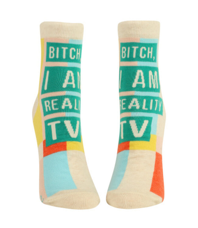 I am Reality TV Ankle Socks