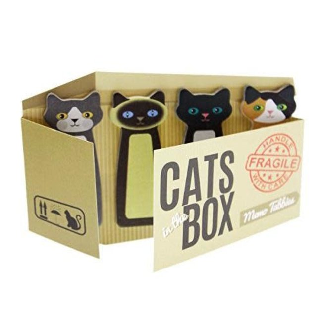 Cat in the Box Memo Tabbies