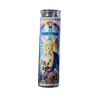 Calm Down Caren C3PO Celebrity Prayer Candle