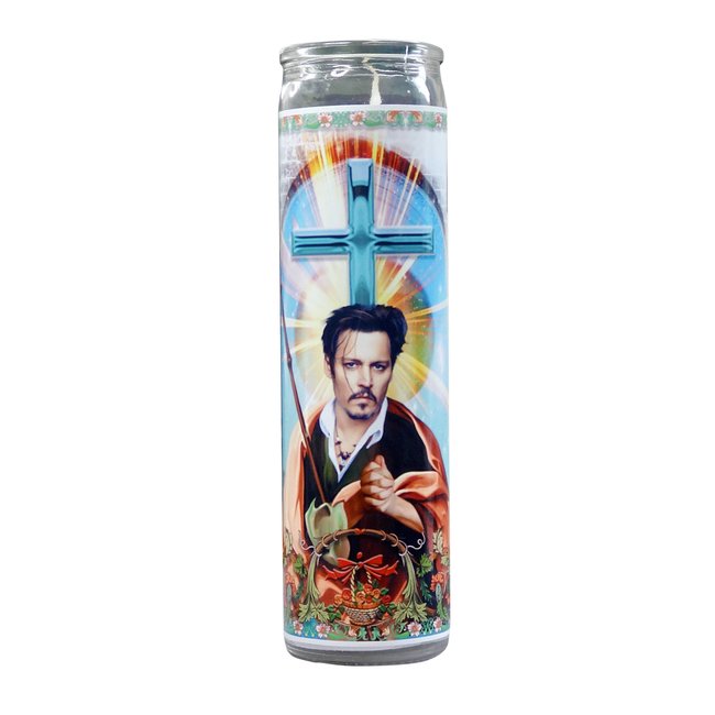 Johnny Depp Celebrity Prayer Candle