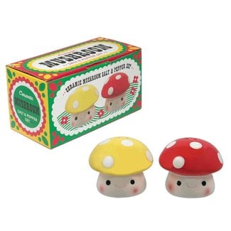 Streamline Mushroom Salt & Pepper Set