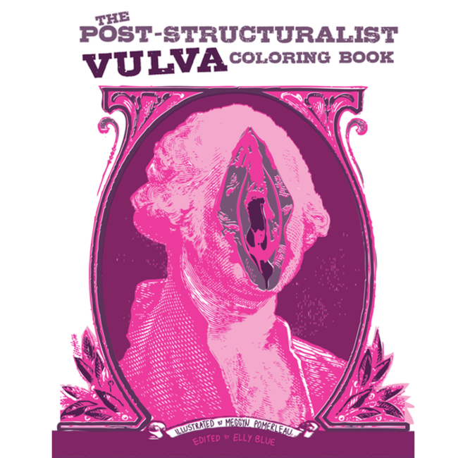 Post Structuralist Vulva Colouring Book