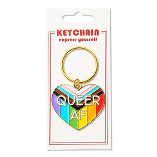 The Found Queer AF Keychain