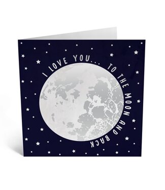 Central 23 Love You to the Moon and Back~Blank Inside