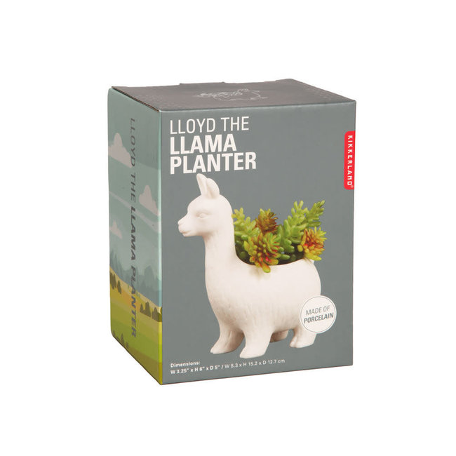 Lloyd's Llama Greens: Planter Perfection!