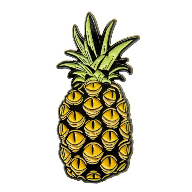 Pineapple with Eyes Enamel Pin