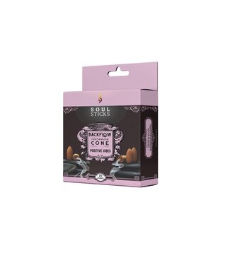 Designs by Deekay Inc. Positive Vibes Soul Sticks Backflow Incense Cones