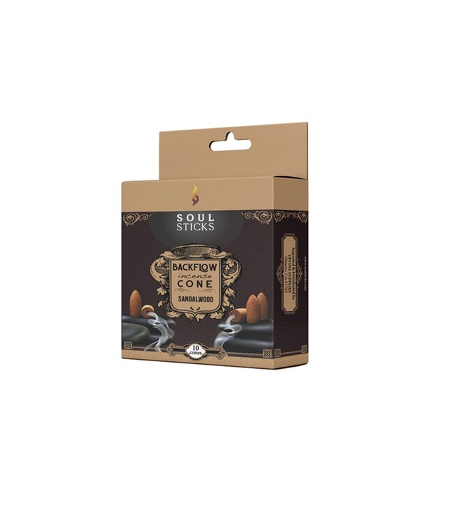 Sandalwood Soul Sticks Backflow Incense Cones