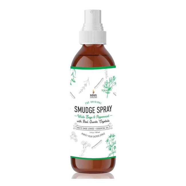 White Sage Peppermint Soul Sticks Smudge Spray 3.5oz