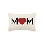 Mom Heart Hook 8"x12" Pillow