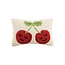 Cherries Hook 8"x12" Pillow