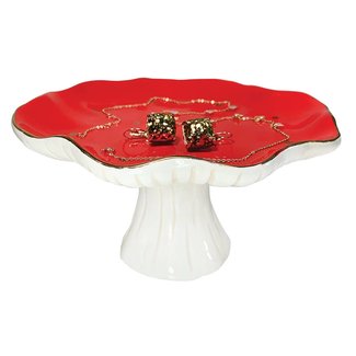 Streamline Mushroom Pedestal Trinket Dish