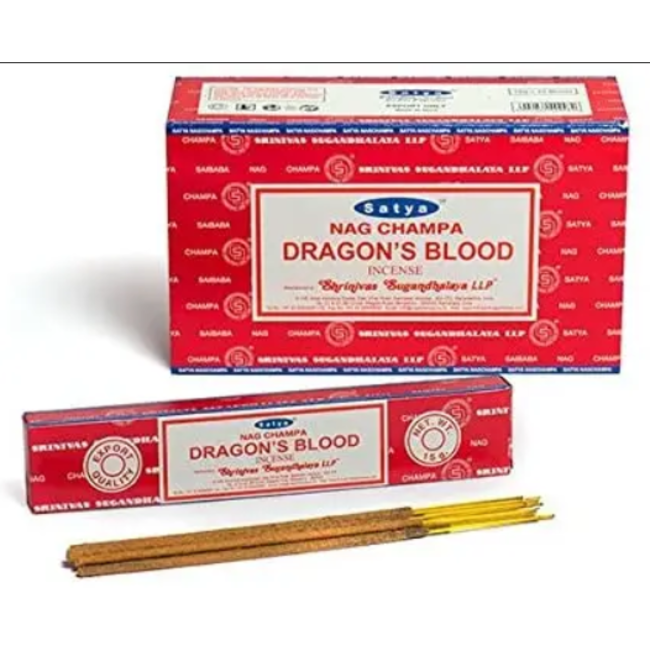 Dragon's Blood Satya Incense: Mystical Aromas!