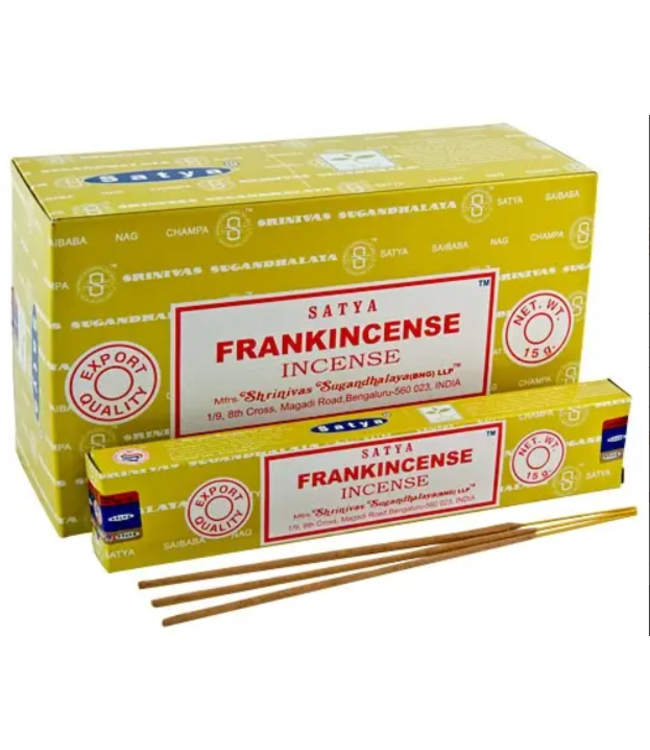 Frankincense Satya Incense: Elevate Your Senses