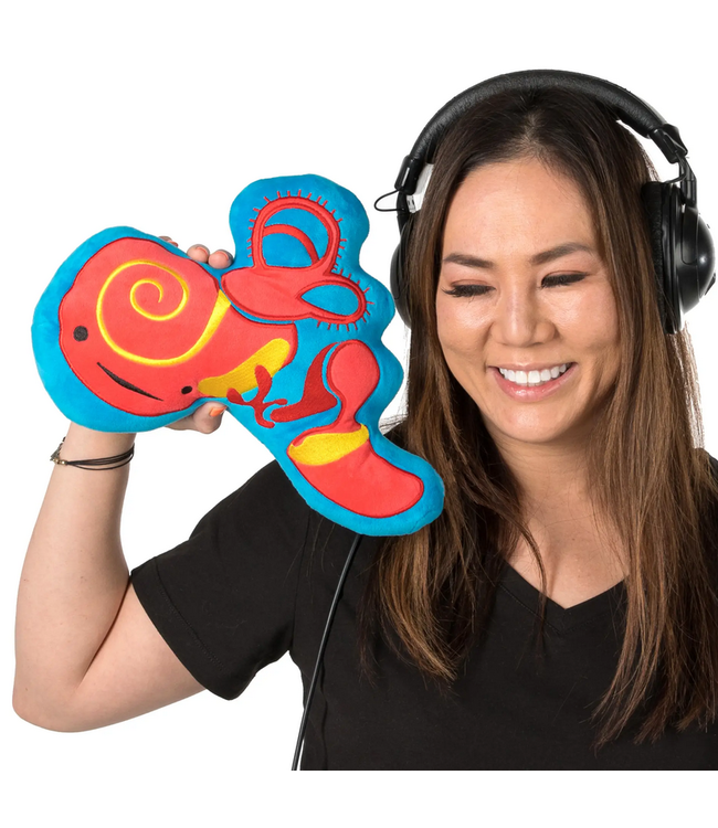 I Heart Guts: Inner Ear Plush - A Cute and Cuddly Anatomy Lesson!
